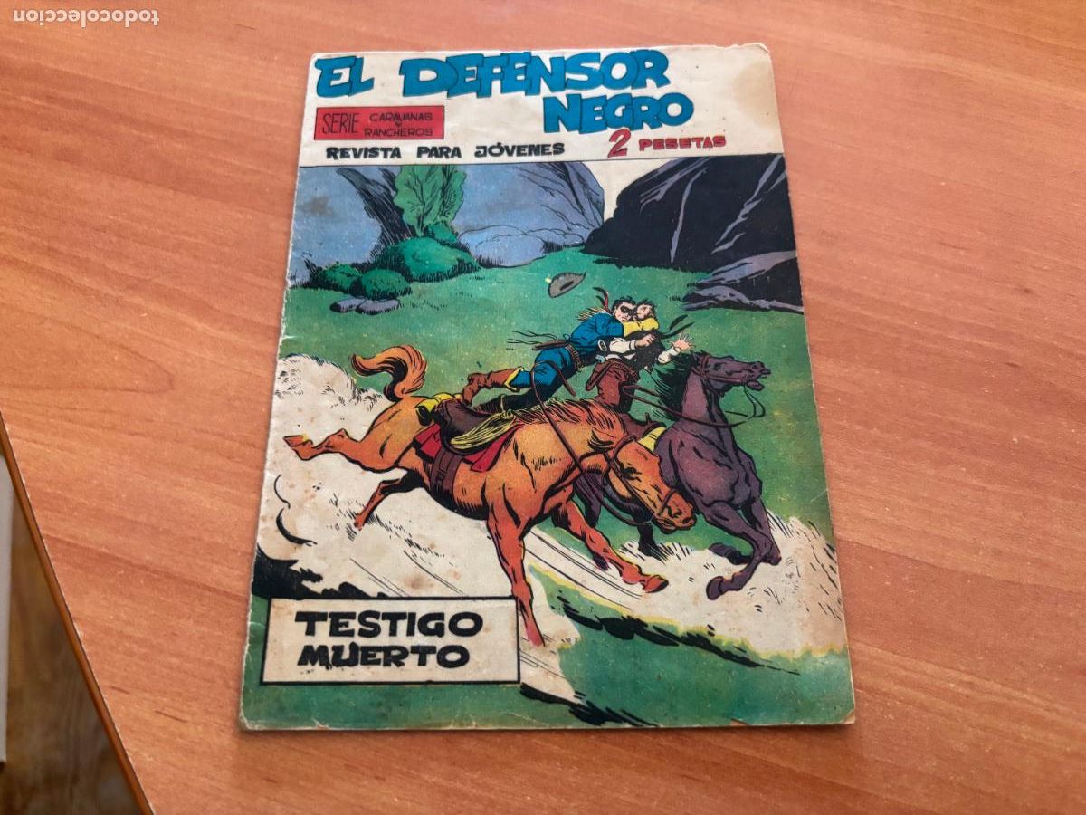 Tebeos: EL DEFENSOR NEGRO N&ordm; 3 (MAGA) (COB246) - Foto 1