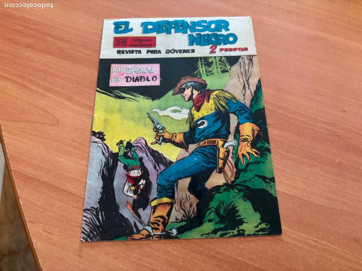 Tebeos: EL DEFENSOR NEGRO N&ordm; 5 (MAGA) (COB246) - Foto 1