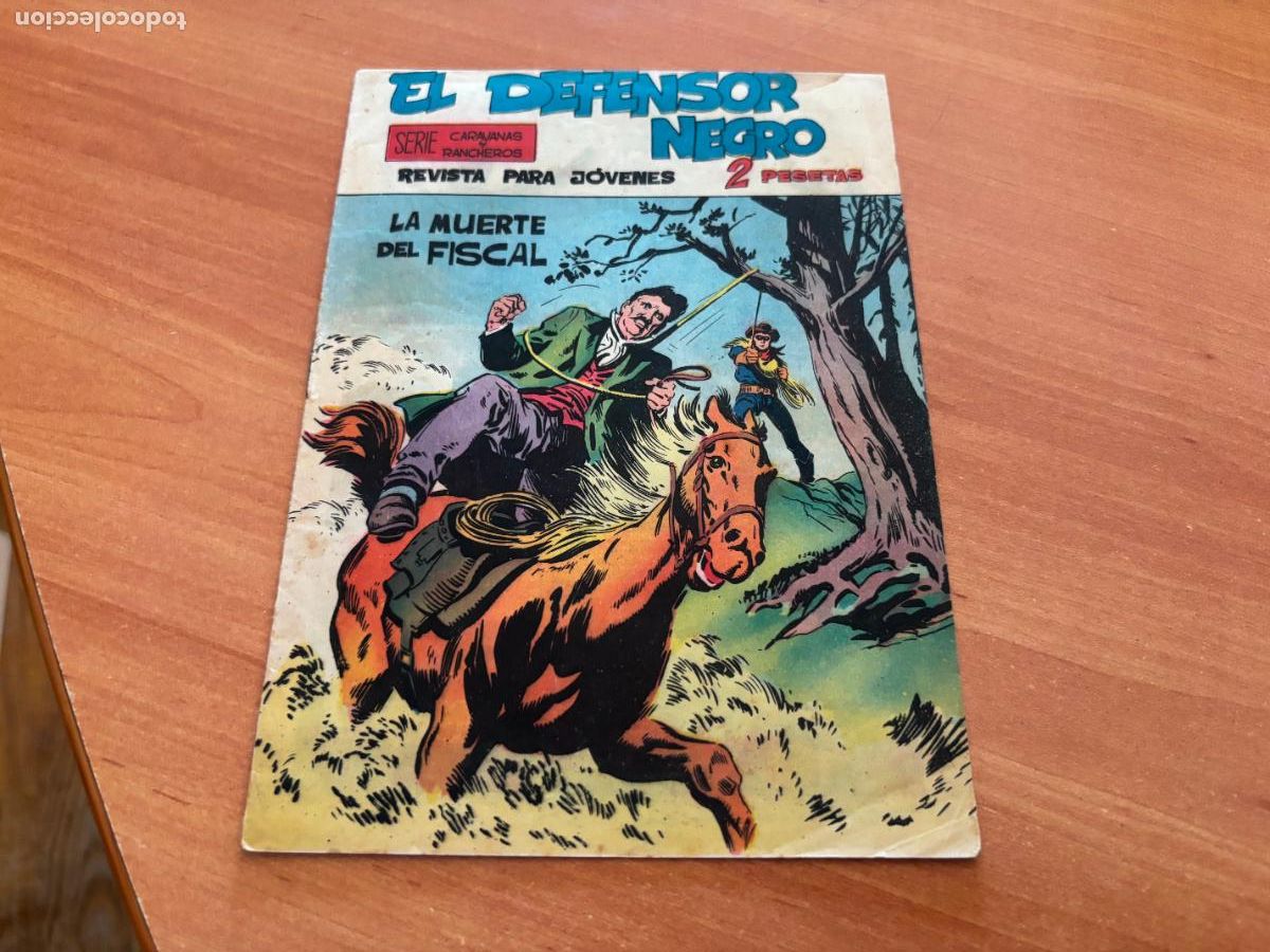 Tebeos: EL DEFENSOR NEGRO N&ordm; 6 (MAGA) (COB246) - Foto 1