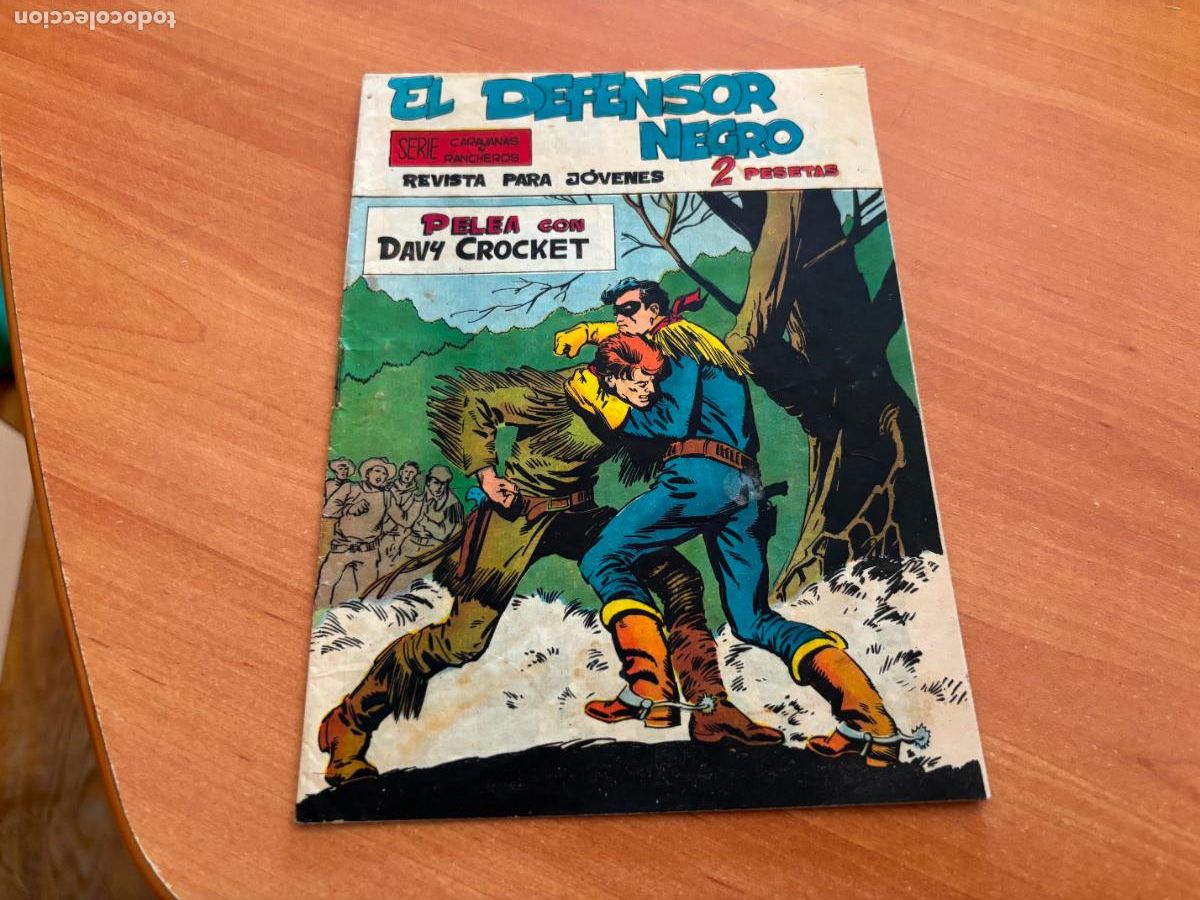 Tebeos: EL DEFENSOR NEGRO N&ordm; 10 (MAGA) (COB246) - Foto 1