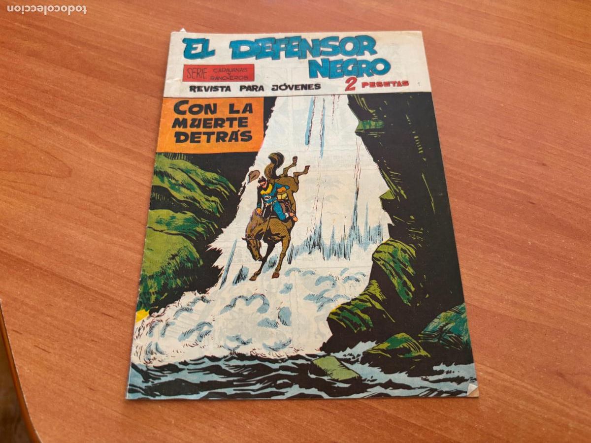 Tebeos: EL DEFENSOR NEGRO N&ordm; 15 (MAGA) (COB246) - Foto 1
