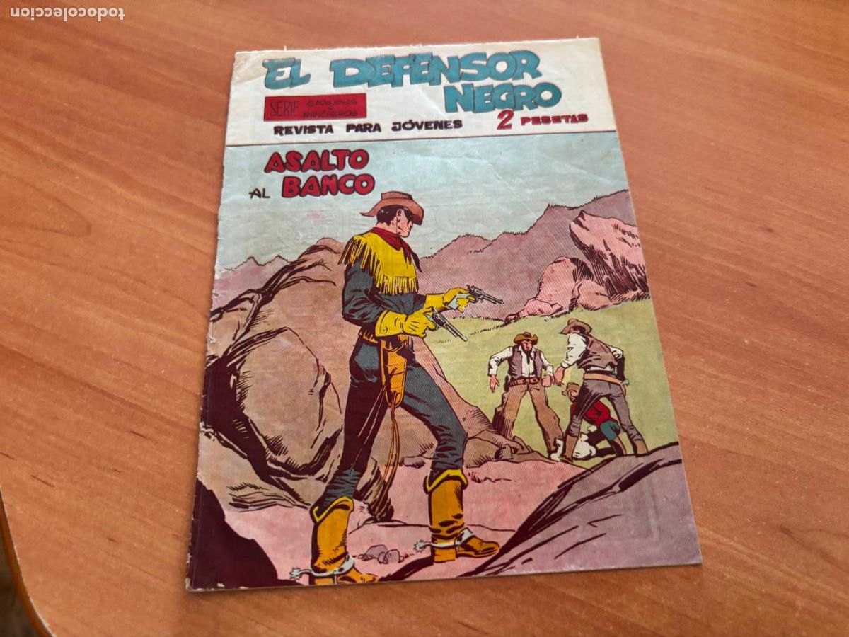 Tebeos: EL DEFENSOR NEGRO N&ordm; 17 (MAGA) (COB246) - Foto 1