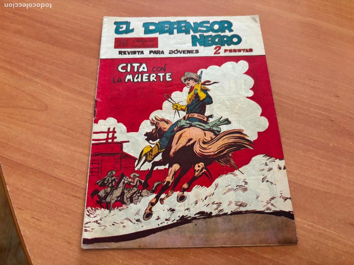 Tebeos: EL DEFENSOR NEGRO N&ordm; 19 (MAGA) (COB246) - Foto 1