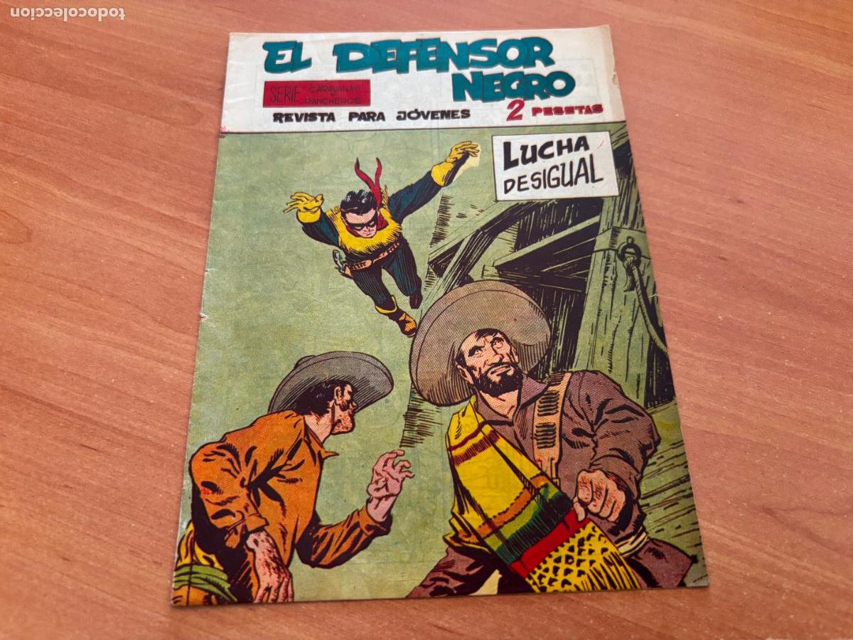 Tebeos: EL DEFENSOR NEGRO N&ordm; 20 (MAGA) (COB246) - Foto 1