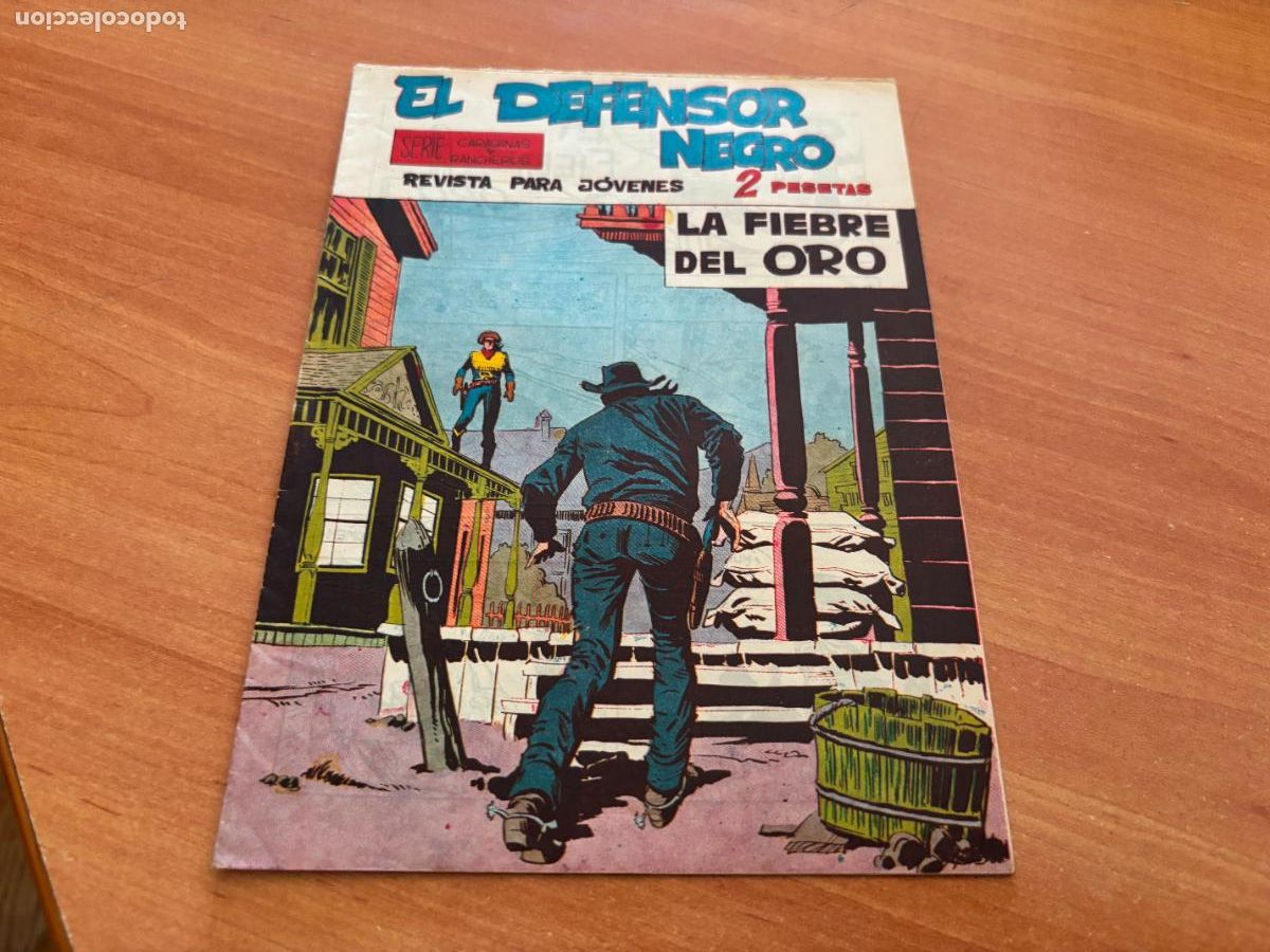 Tebeos: EL DEFENSOR NEGRO N&ordm; 21 (MAGA) (COB246) - Foto 1