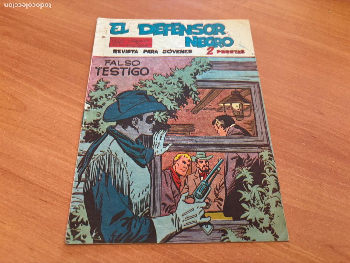 Tebeos: EL DEFENSOR NEGRO N&ordm; 27 (MAGA) (COB246) - Foto 1