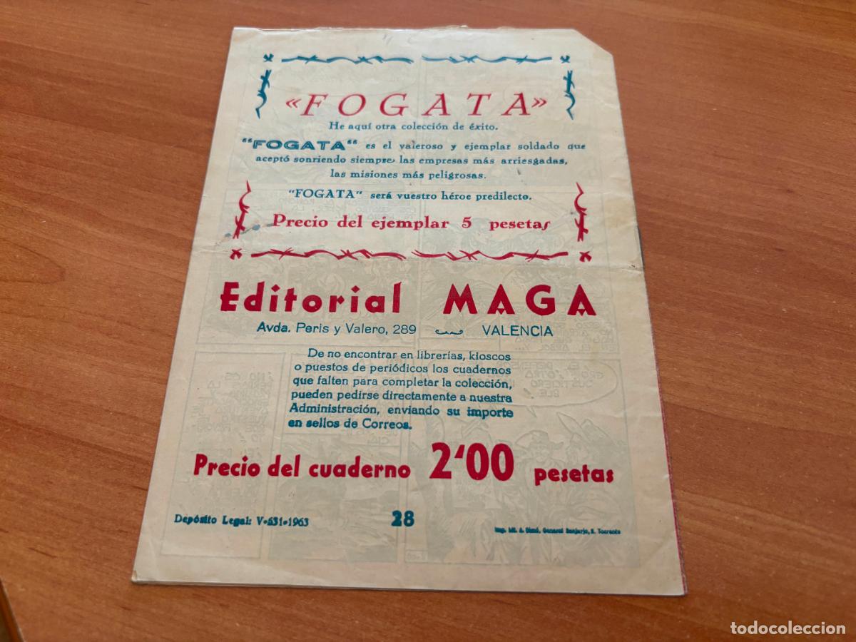 Tebeos: EL DEFENSOR NEGRO N&ordm; 28 (MAGA) (COB246) - Foto 2
