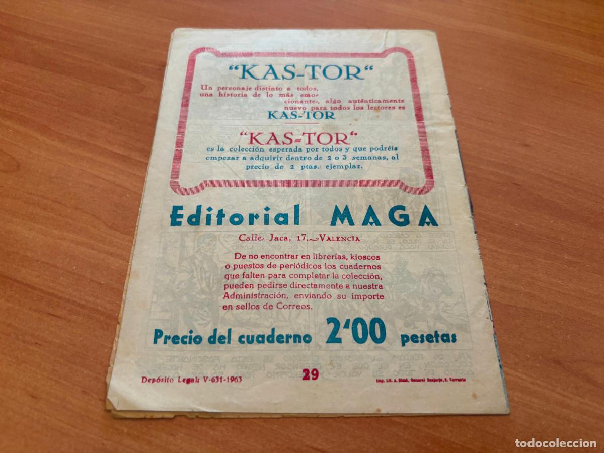 Tebeos: EL DEFENSOR NEGRO N&ordm; 29 (MAGA) (COB246) - Foto 2