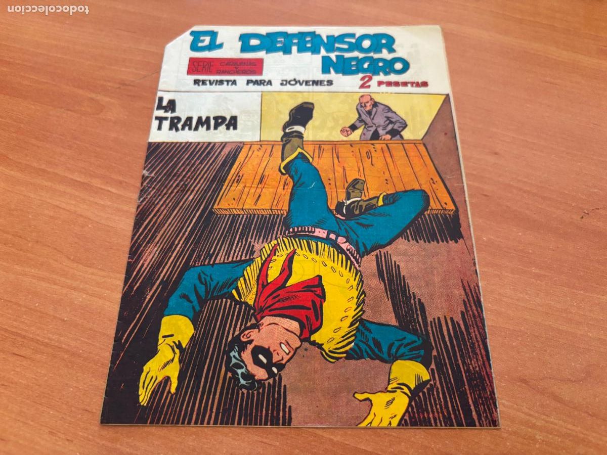Tebeos: EL DEFENSOR NEGRO N&ordm; 31 (MAGA) (COB246) - Foto 1
