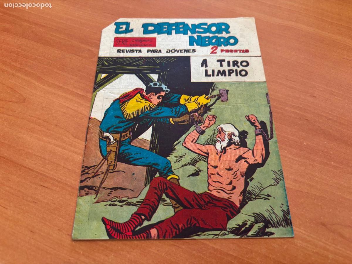 Tebeos: EL DEFENSOR NEGRO N&ordm; 32 (MAGA) (COB246) - Foto 1