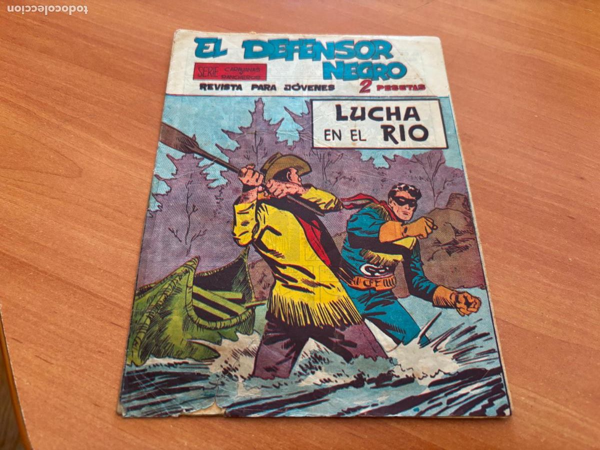 Tebeos: EL DEFENSOR NEGRO N&ordm; 34 (MAGA) (COB246) - Foto 1