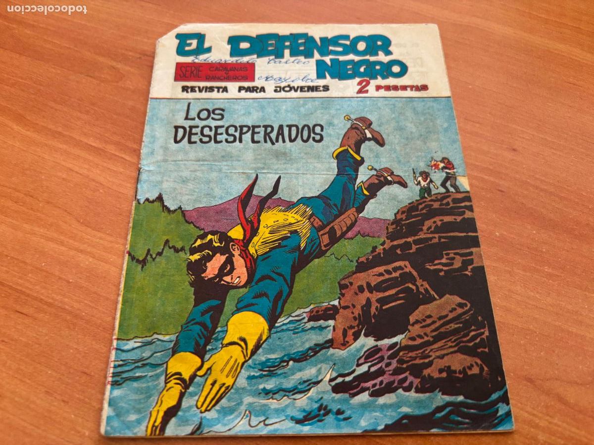 Tebeos: EL DEFENSOR NEGRO N&ordm; 35 (MAGA) (COB246) - Foto 1