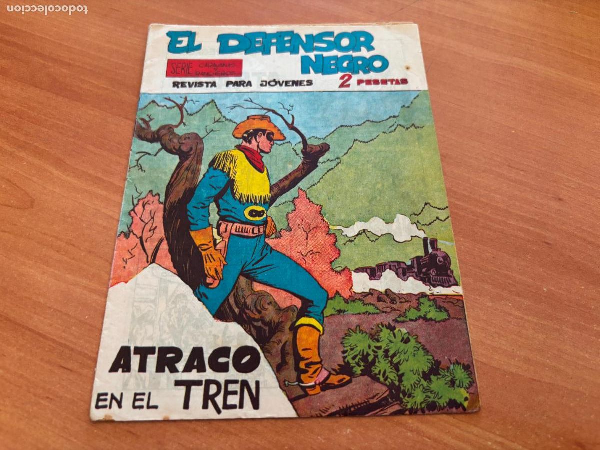 Tebeos: EL DEFENSOR NEGRO N&ordm; 37 (MAGA) (COB246) - Foto 1
