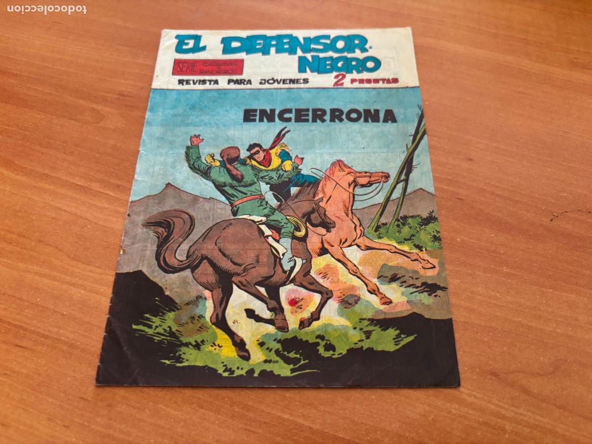 Tebeos: EL DEFENSOR NEGRO N&ordm; 40 (MAGA) (COB246) - Foto 1