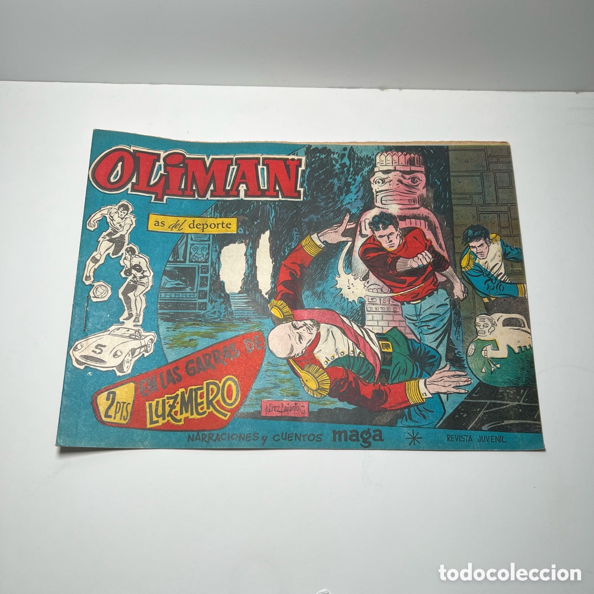 Tebeos: OLIMAN, AS DEL DEPORTE N 63 ED. MAGA - Foto 1