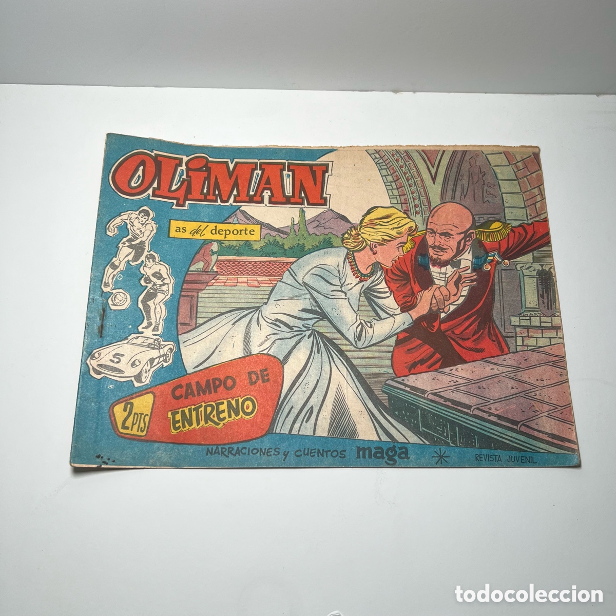 Tebeos: OLIMAN, AS DEL DEPORTE N 65 ED. MAGA - Foto 1