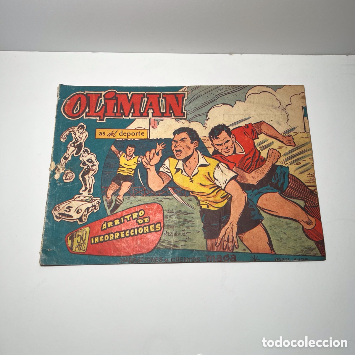 Tebeos: OLIMAN, AS DEL DEPORTE N 80 ED. MAGA - Foto 1