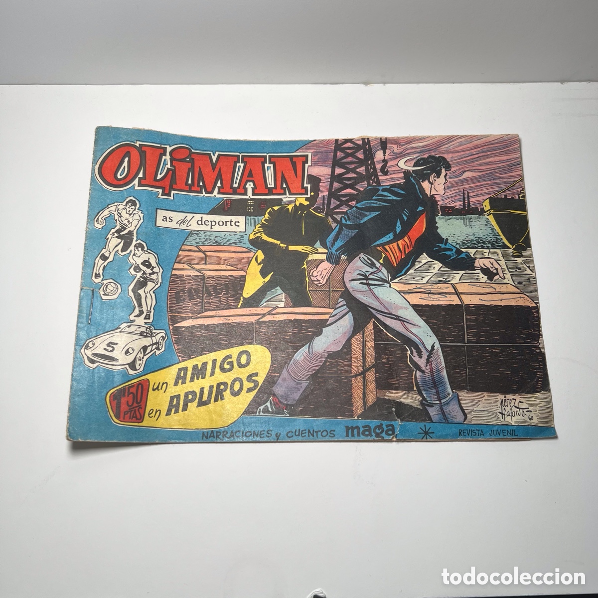 Tebeos: OLIMAN, AS DEL DEPORTE N 12 ED. MAGA - Foto 1