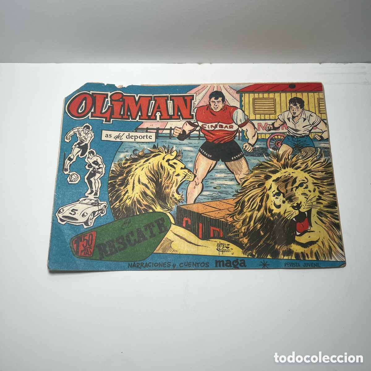 Tebeos: OLIMAN, AS DEL DEPORTE N 16 ED. MAGA - Foto 1