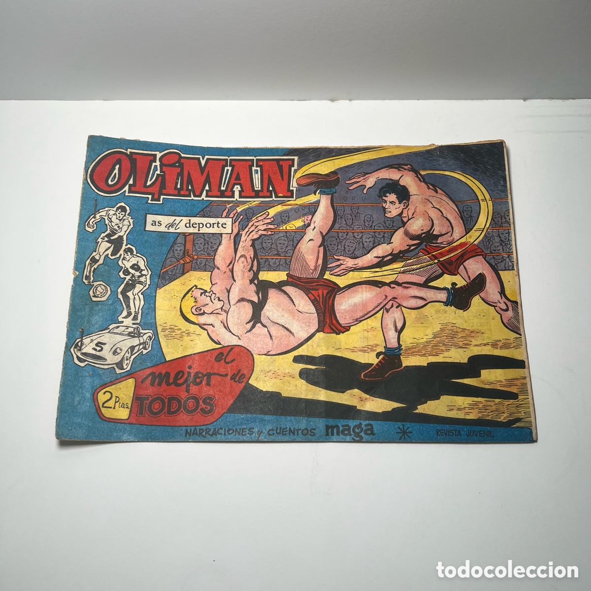 Tebeos: OLIMAN, AS DEL DEPORTE N 20 ED. MAGA - Foto 1