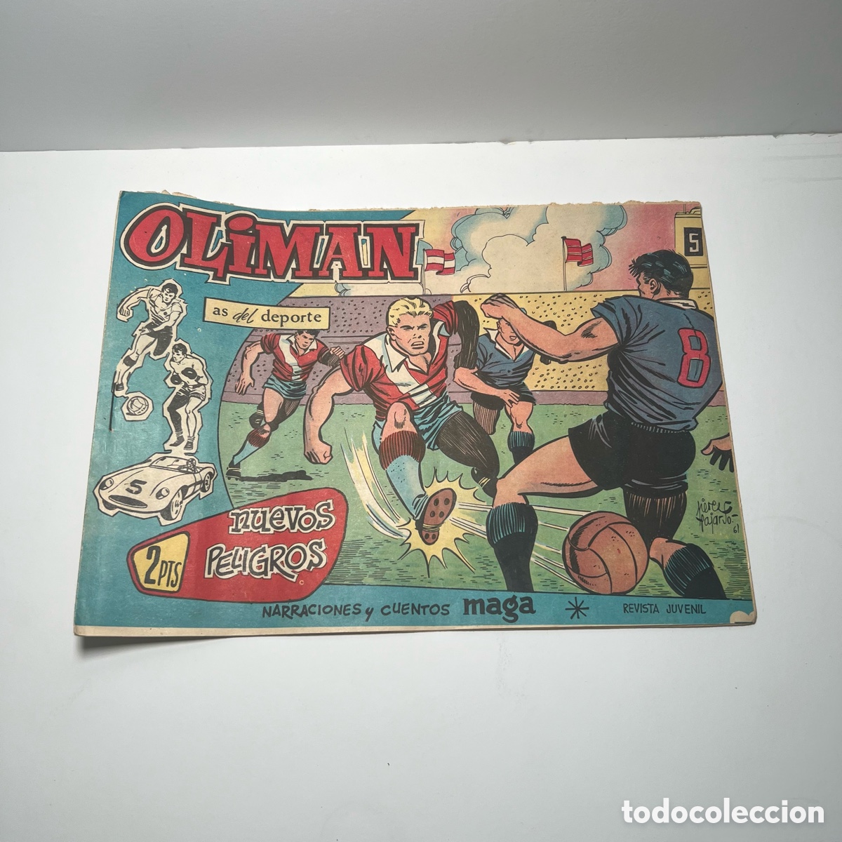 Tebeos: OLIMAN, AS DEL DEPORTE N 40 ED. MAGA - Foto 1