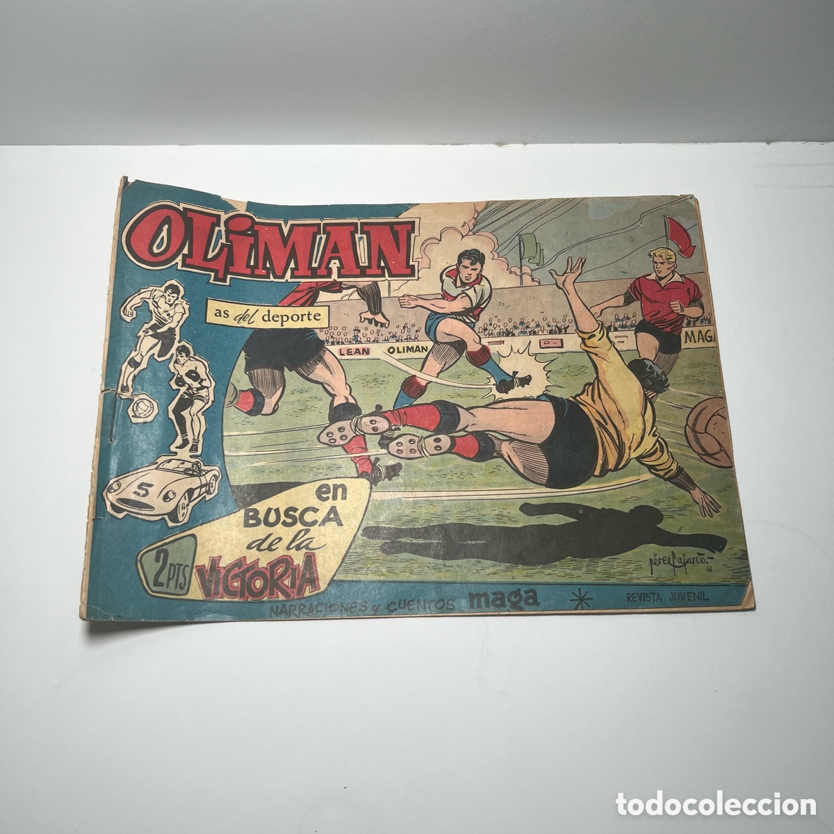 Tebeos: OLIMAN, AS DEL DEPORTE N 36 ED. MAGA - Foto 1