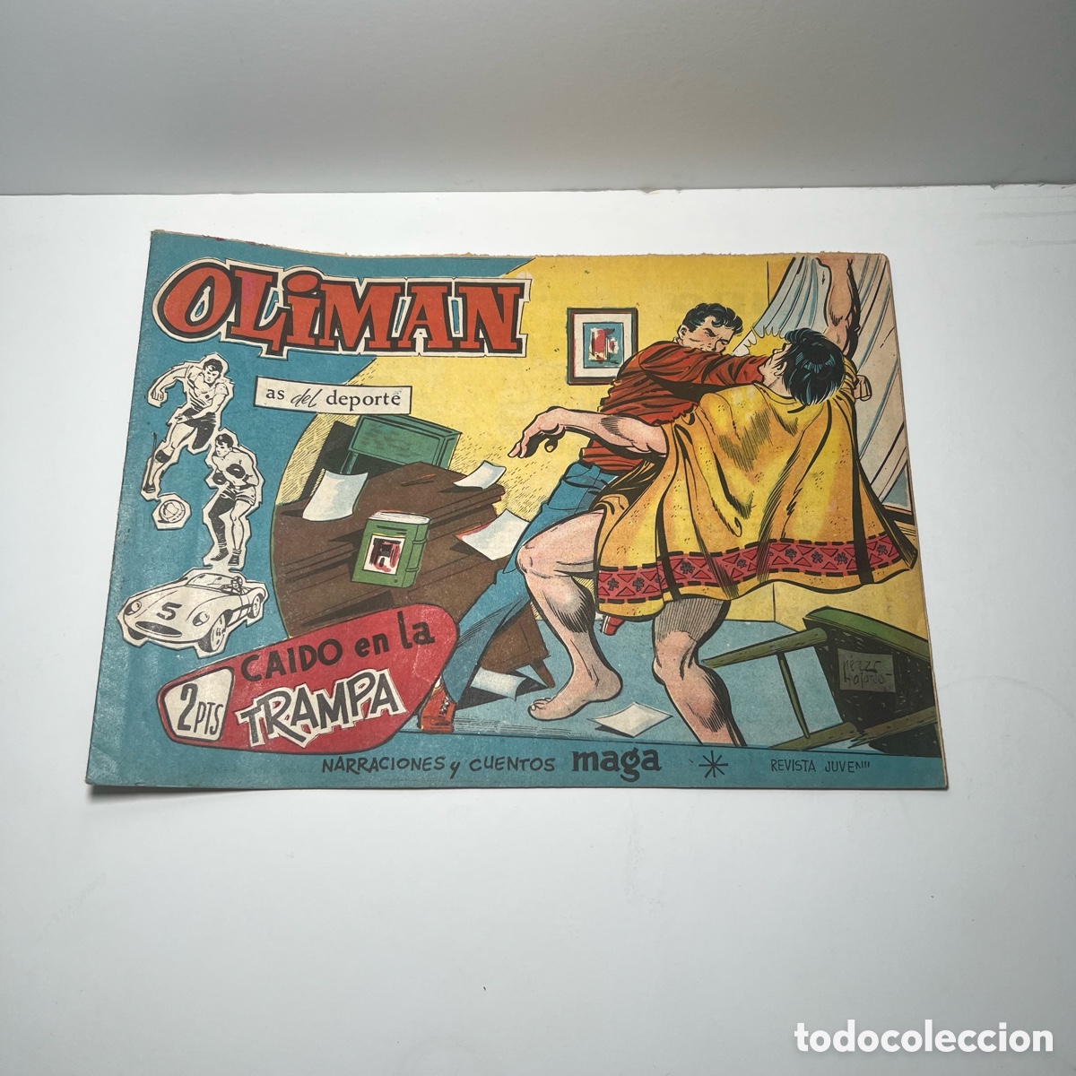 Tebeos: OLIMAN, AS DEL DEPORTE N 58 ED. MAGA - Foto 1