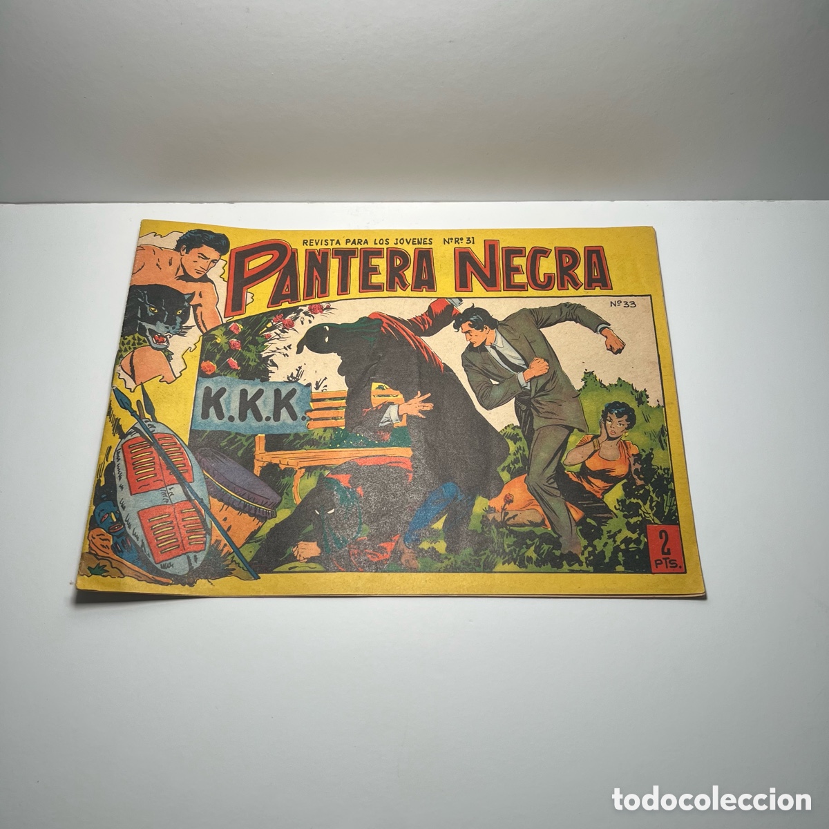 Tebeos: PEQUE&Ntilde;O PANTERA NEGRA N 33 ED. MAGA - Foto 1