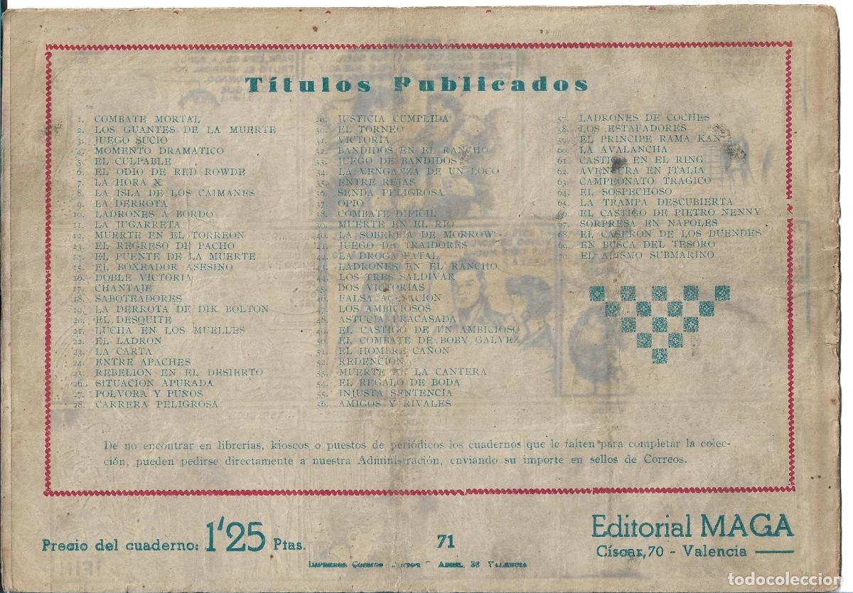Tebeos: PACHO DINAMITA - ORIGINAL - NUMERO 71 - Foto 2