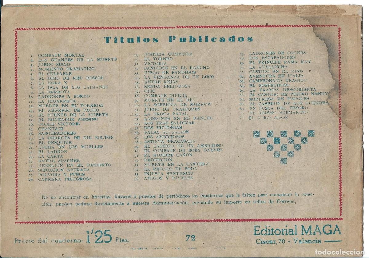 Tebeos: PACHO DINAMITA - ORIGINAL - NUMERO 72 - Foto 2