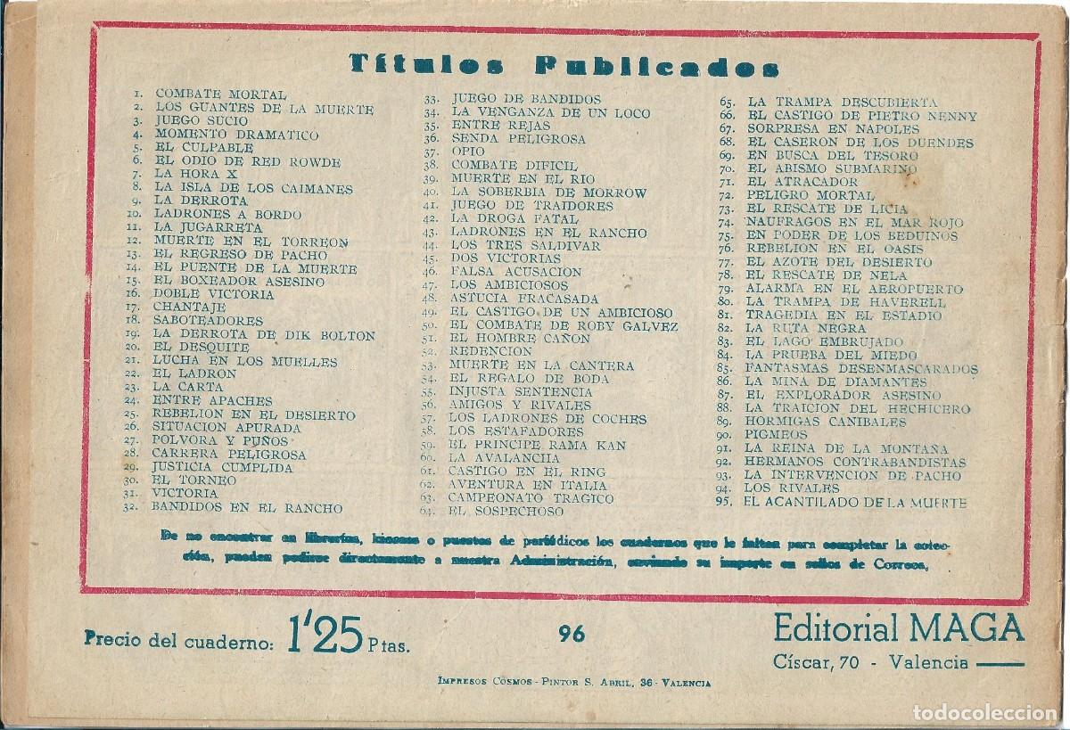 Tebeos: PACHO DINAMITA - ORIGINAL - NUMERO 96 - Foto 2