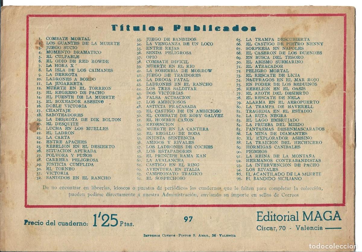 Tebeos: PACHO DINAMITA - ORIGINAL - NUMERO 97 - Foto 2