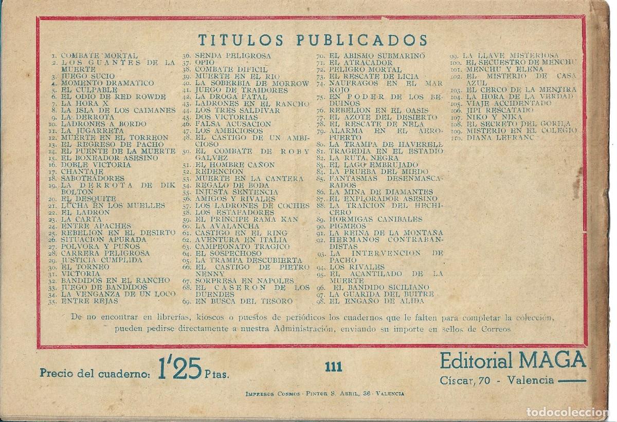 Tebeos: PACHO DINAMITA - ORIGINAL - NUMERO 111 - Foto 2