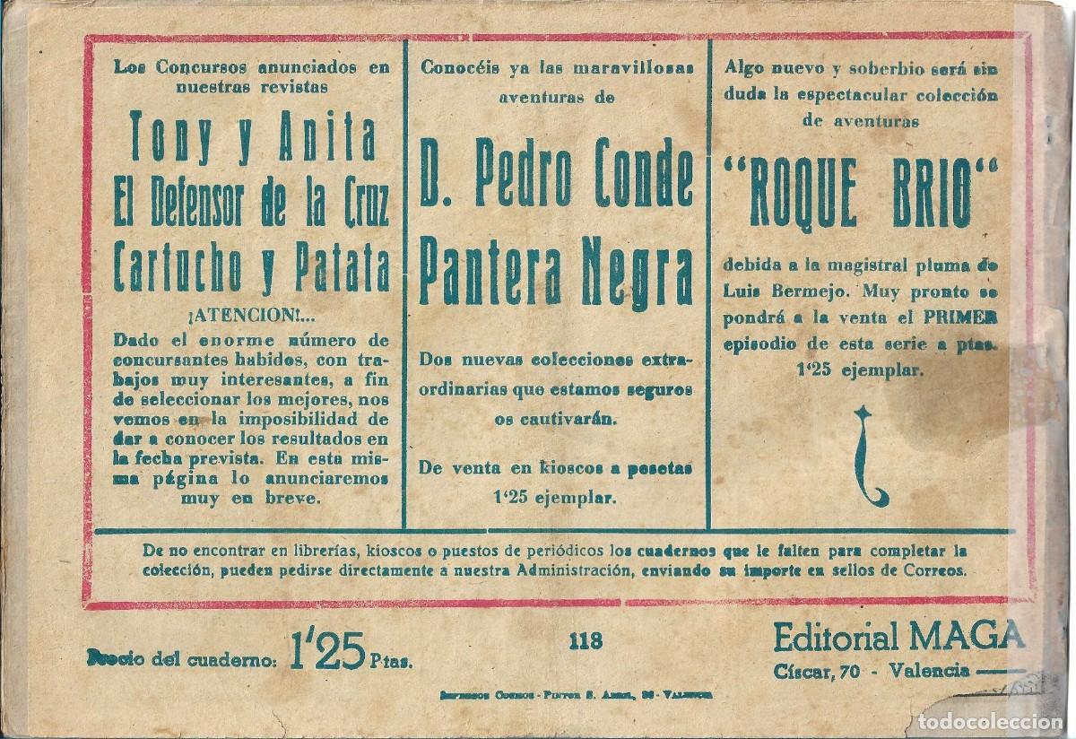 Tebeos: PACHO DINAMITA - ORIGINAL - NUMERO 118 - Foto 2
