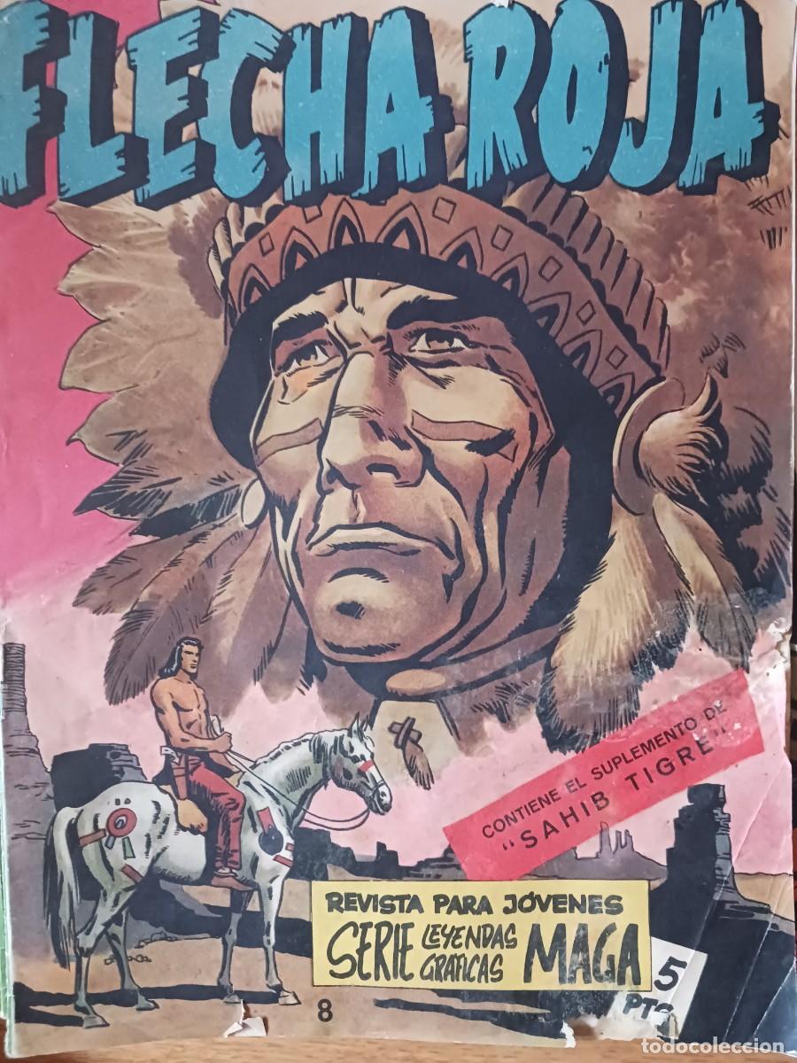 Tebeos: Tebeos FLECHA ROJA Serie Maga - Foto 1