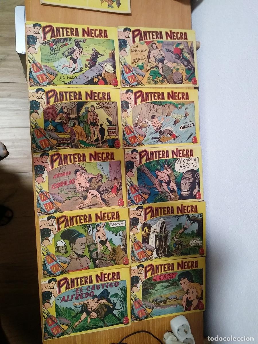 Tebeos: PANTERA NEGRA ORIGINAL- LOTE DE 48. - Foto 5