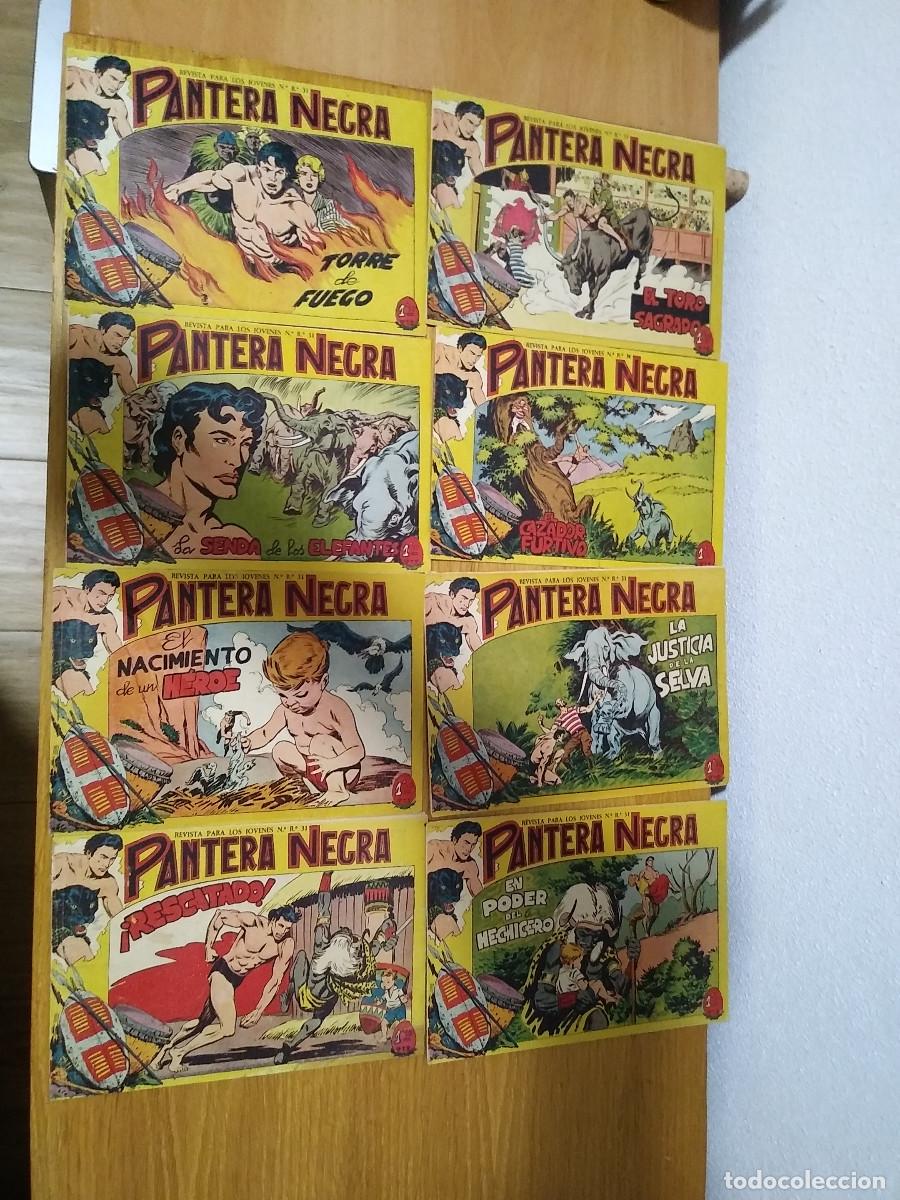 Tebeos: PANTERA NEGRA ORIGINAL- LOTE DE 48. - Foto 11