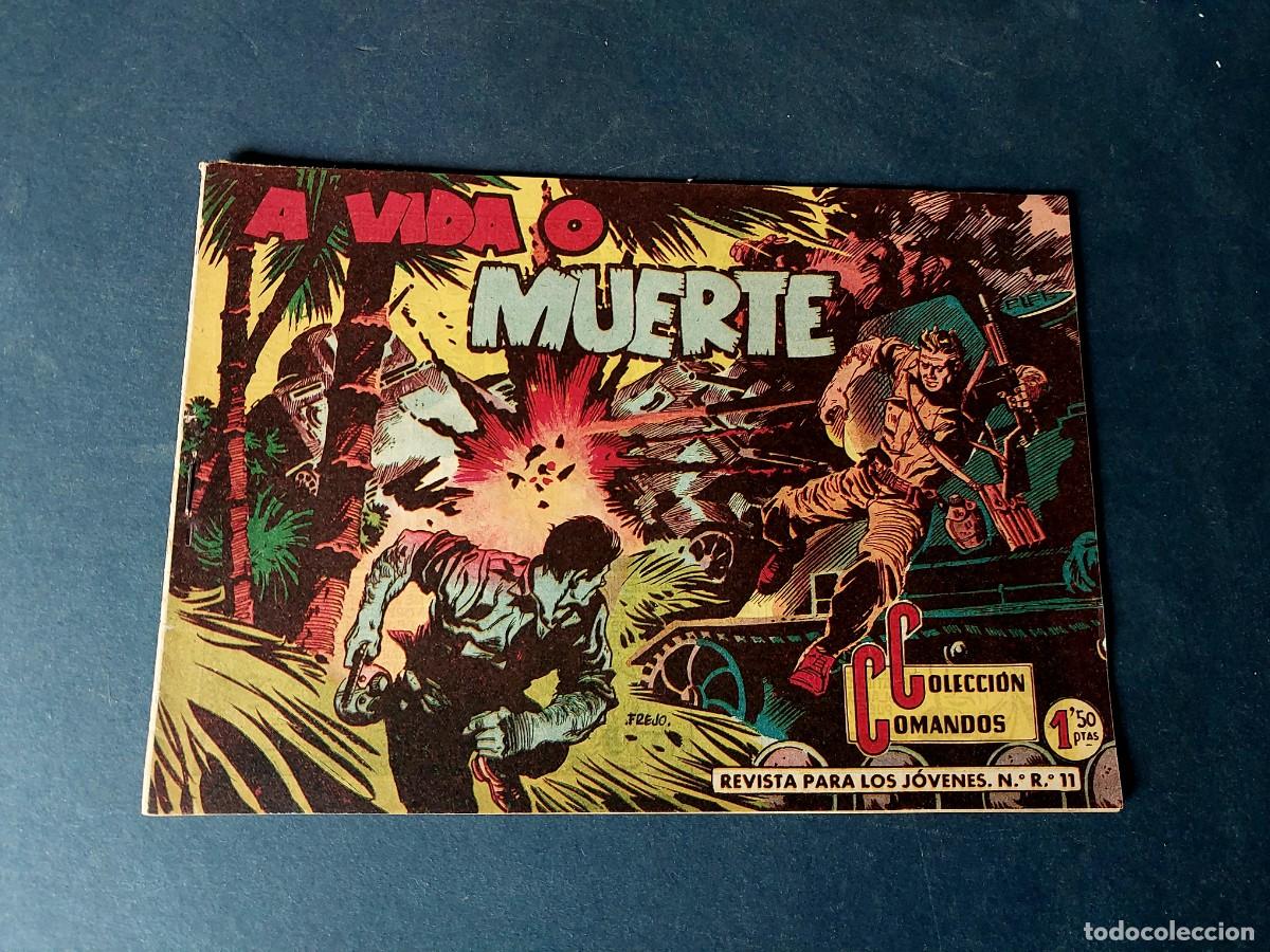 Tebeos: Colecci&oacute;n Comandos N&ordm; 24 Editorial Valenciana - Foto 1