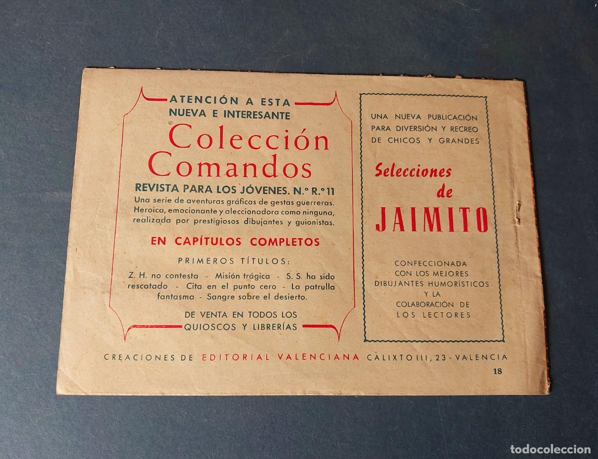 Tebeos: Colecci&oacute;n Comandos N&ordm; 24 Editorial Valenciana - Foto 2