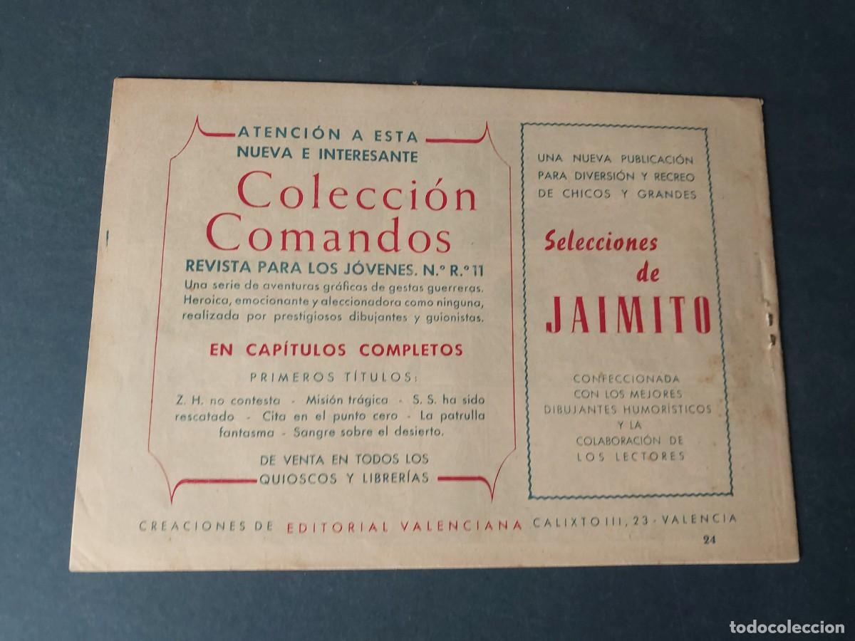 Tebeos: Colecci&oacute;n Comandos N&ordm; 35 Editorial Valenciana - Foto 2