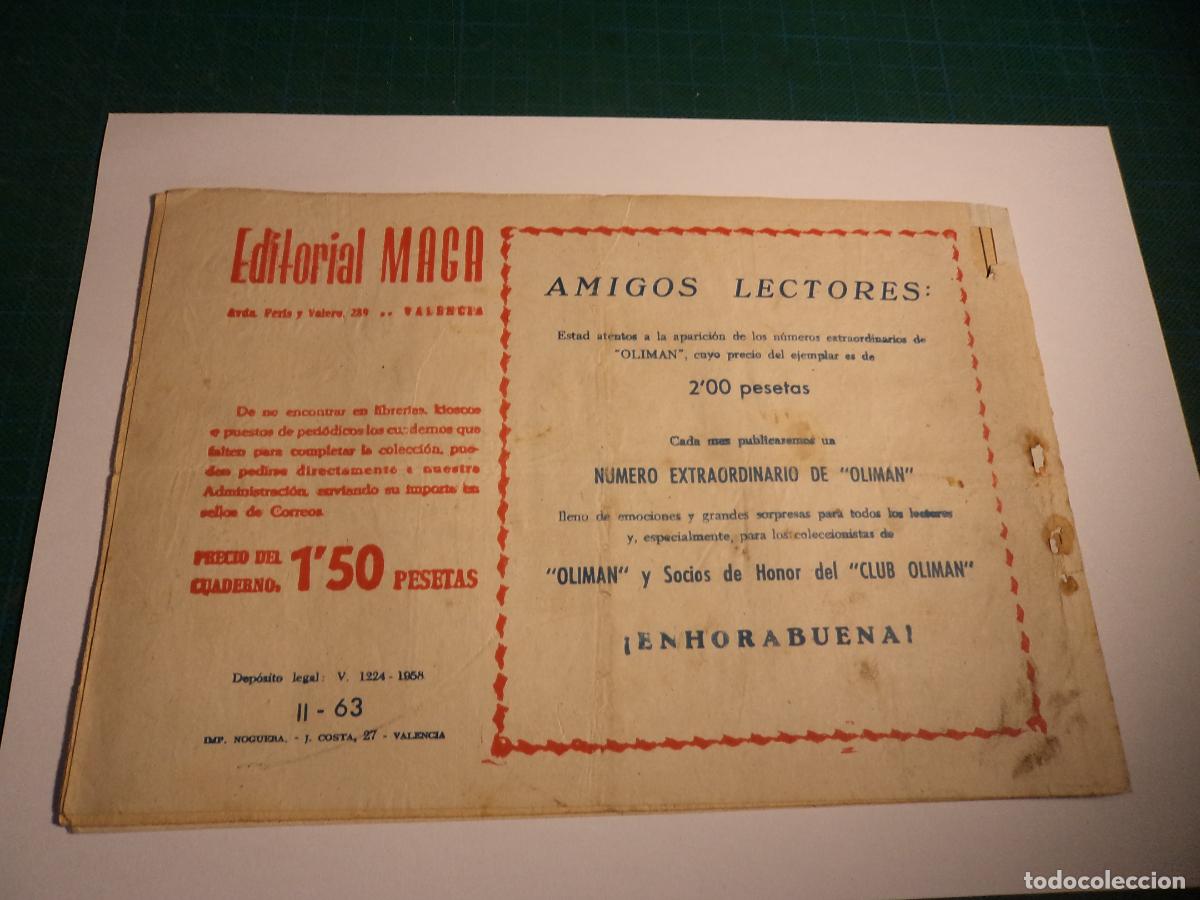 Tebeos: Apache 2&ordf; parte. N&ordm; 63. Maga. Lomo deteriorado en la zona de la grapa. - Foto 3