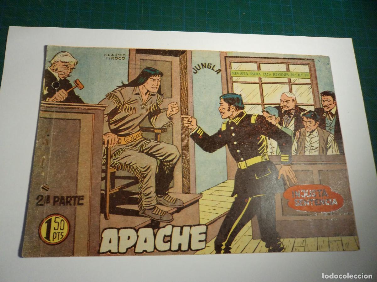 Tebeos: Apache 2&ordf; parte. N&ordm; 31. Maga. Con dos perforaciones en el lomo. - Foto 1