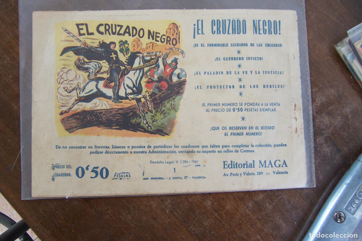 Tebeos: el cruzado negro n&ordm; 1 - Foto 2