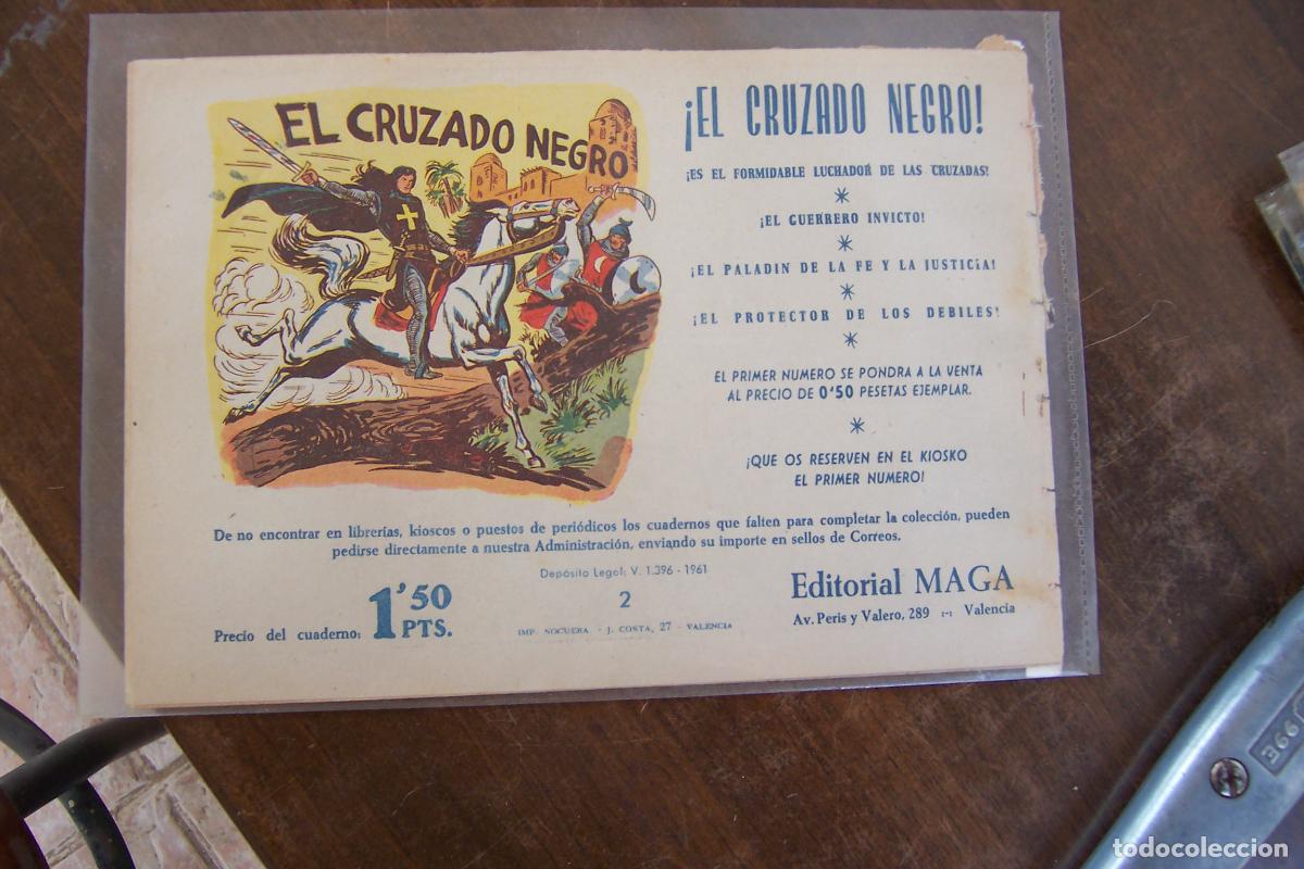 Tebeos: el cruzado negro n&ordm; 2 - Foto 2