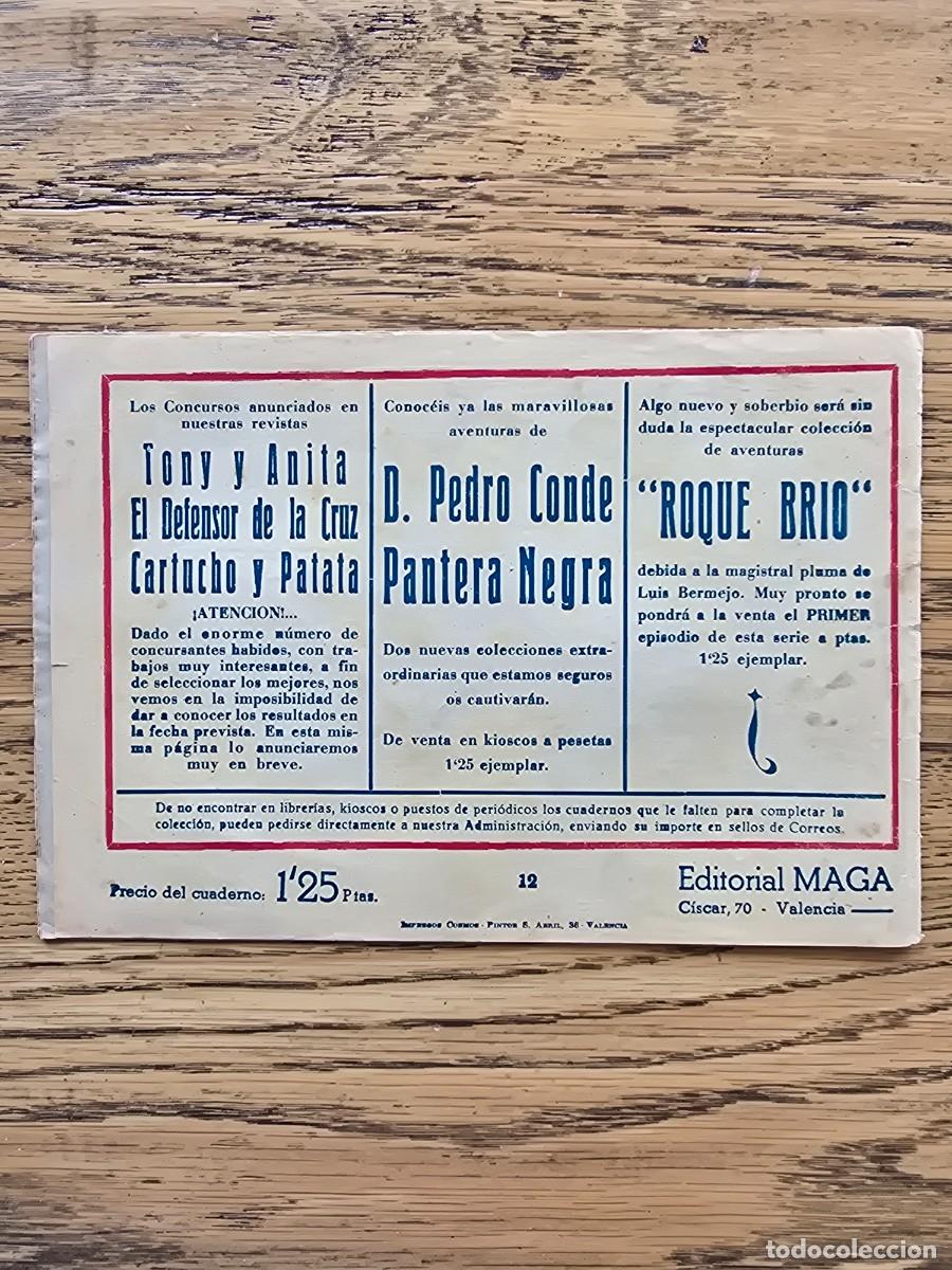 Tebeos: El Defensor de la cruz n&deg; 12 (Maga 1956) - Foto 2