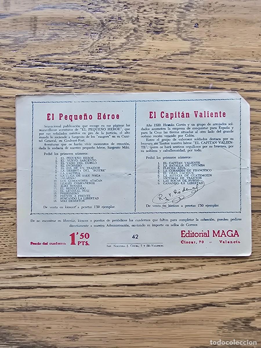Tebeos: El Defensor de la cruz n&deg; 42 (Maga 1956) - Foto 2