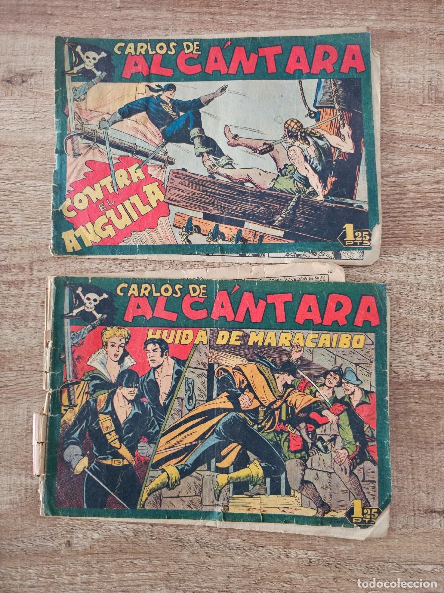 Tebeos: COMIC- CARLOS ALCANTARA N&ordm; 3 y 7 -ORIGINALES - Foto 1
