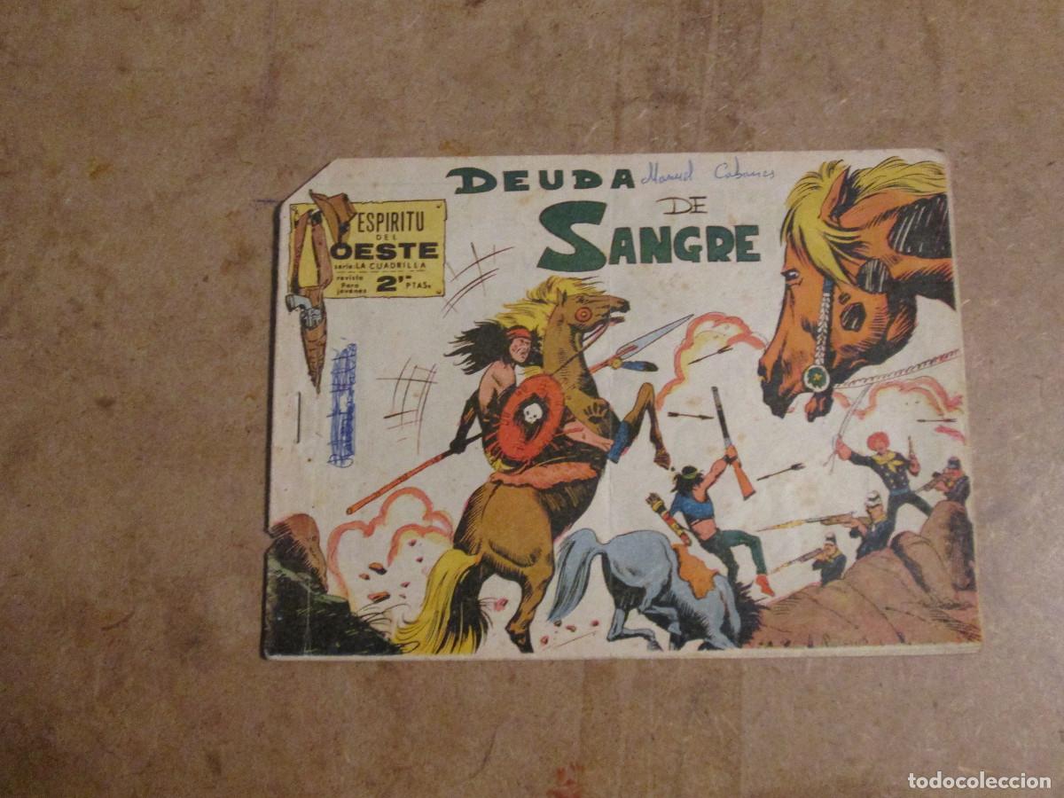 Tebeos: espiritu del oeste n&ordm; 16, original Maga 1963, - Foto 1