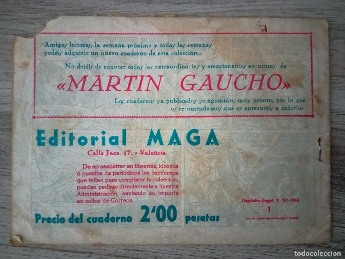 Tebeos: MARTIN GAUCHO N&ordm; 1, EL PENDENCIERO - Foto 4
