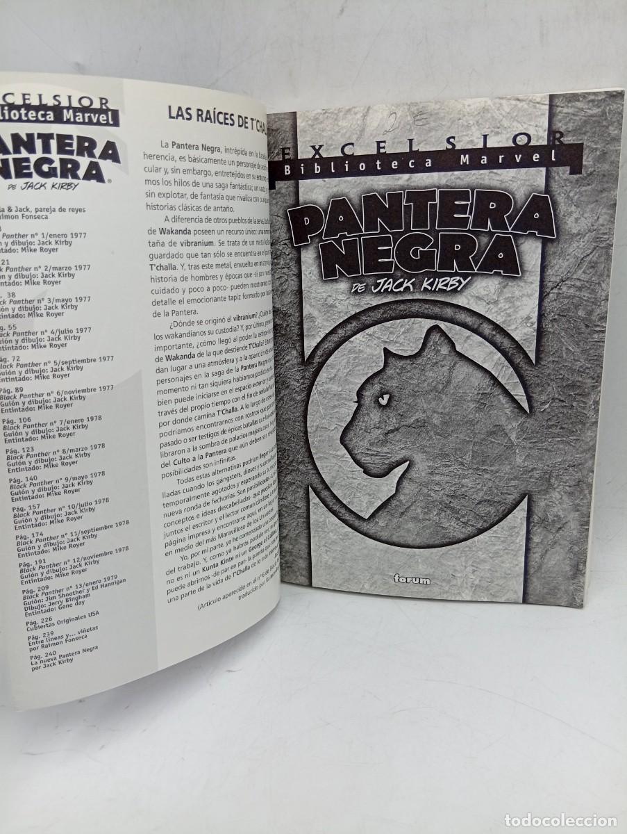 Tebeos: PANTERA NEGRA DE JACK KIRBY. MARVEL COMICS. FORUM. EXCELSIOR. - Foto 2